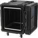 SKB - rSeries - Rack Anti-Choc 12U - Noir - 24 pouces de profondeur - avec Roulettes