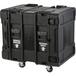 SKB - rSeries - Rack Anti-Choc 12U - Noir - 24 pouces de profondeur - avec Roulettes
