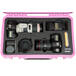 SKB - iSeries - Valise étanche - Rose - Insert pour deux DSLR et deux objectifs