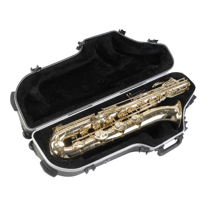 SKB - Valise Contouré Pro Universel pour Saxophone Baryton - avec Roulettes