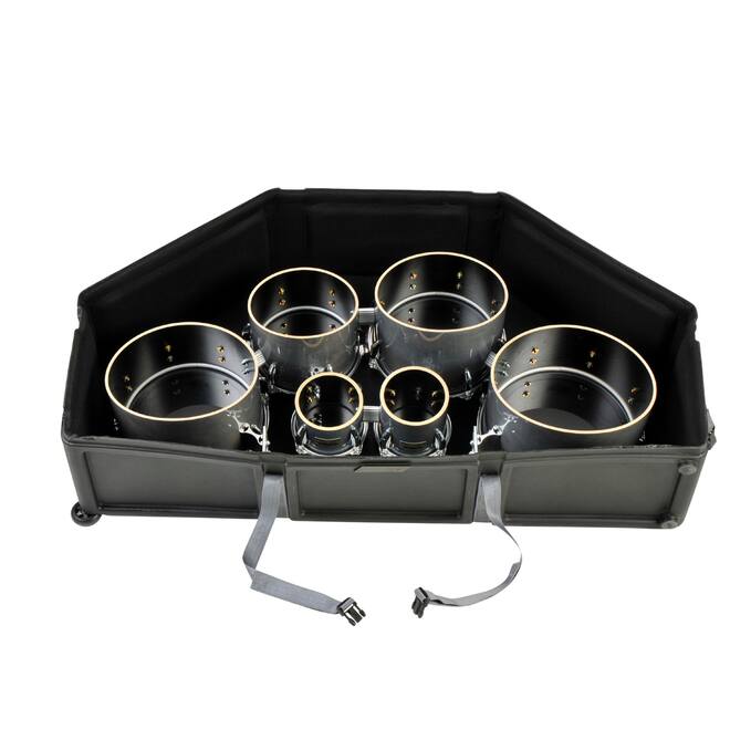 SKB - Valise pour caisse quad/quint de fanfare - avec roulettes et intérieur rembourré