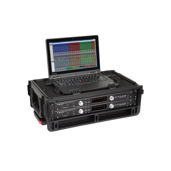 SKB - Valise Rack Studio Flyer 2U - avec Roulettes