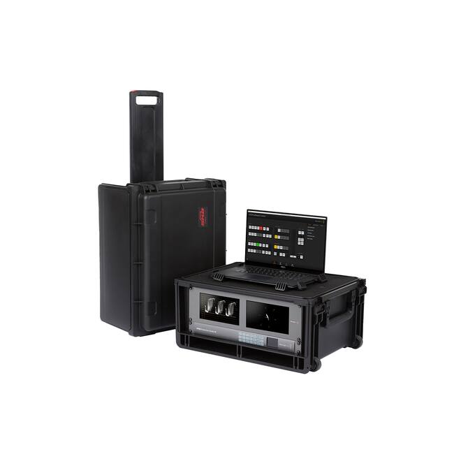 SKB - Valise Rack Studio Flyer 4U - avec Roulettes