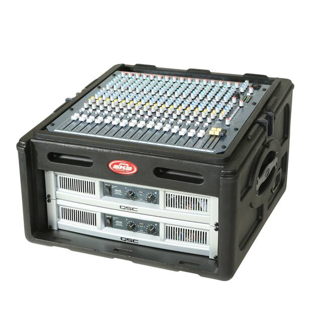 SKB - Rack Compact - 10U Rack Supérieur & 4U Rack Frontal