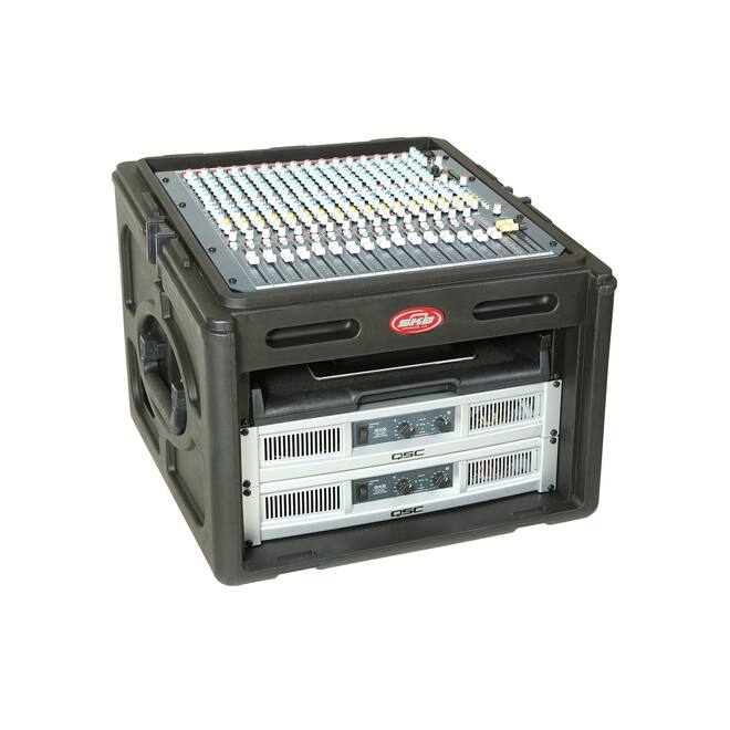 SKB - Rack Compact - 10U Rack Supérieur & 6U Rack Frontal