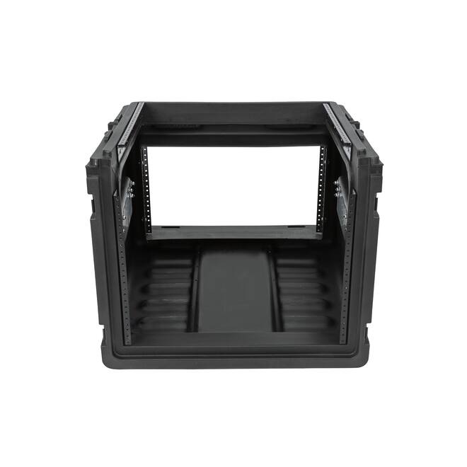 SKB - Rack Compact - 10U Rack Supérieur & 6U Rack Frontal - avec Roulettes