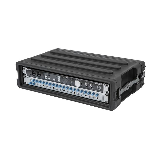 SKB - rSeries - Rack Peu Profond 2U avec Rails en Acier - 27 pouces de profondeur