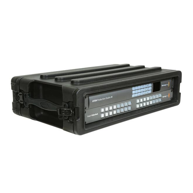 SKB - rSeries - Rack Peu Profond 2U avec Rails en Acier - 27 pouces de profondeur