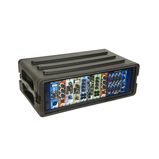 SKB - rSeries - Rack Peu Profond 3U avec Rails en Acier - 27 pouces de profondeur