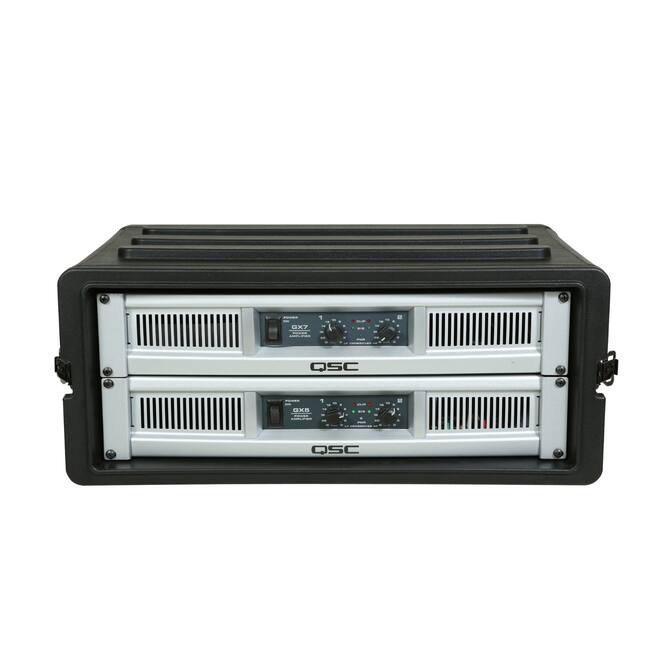 SKB - rSeries - Rack Peu Profond 4U avec Rails en Acier - 27 pouces de profondeur