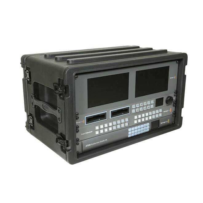 SKB - rSeries - Rack Peu Profond 6U avec Rails en Acier - 27 pouces de profondeur