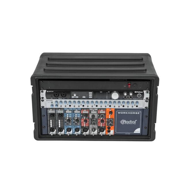 SKB - rSeries - Rack Peu Profond 6U avec Rails en Acier - 27 pouces de profondeur