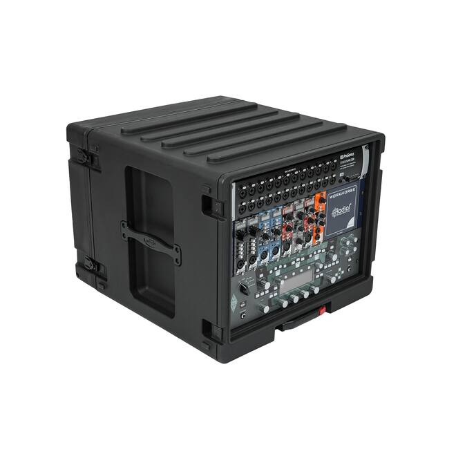 SKB - rSeries - Rack Rotomoulé 8U - avec Roulettes