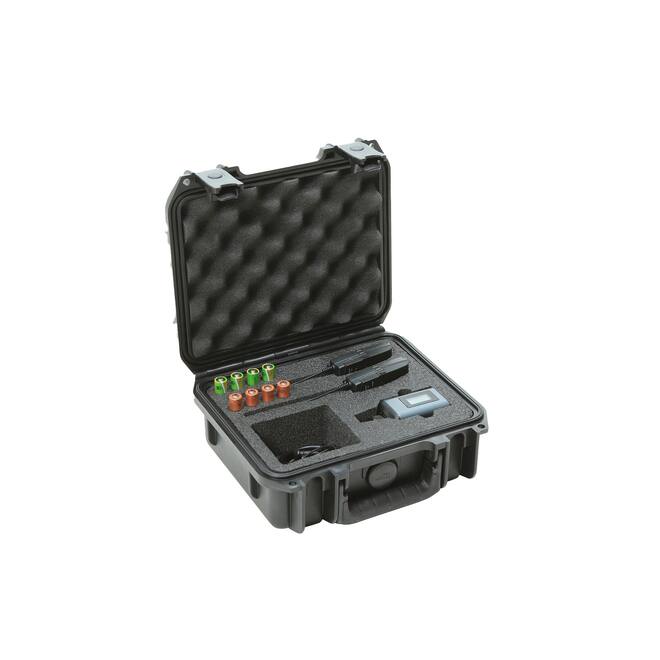 SKB - iSeries 0907-4 - Valise Étanche - Noire - Compartiment Microphone Sennheiser SW