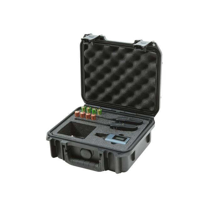 SKB - iSeries 0907-4 - Valise Étanche - Noire - Compartiment Microphone Sennheiser SW