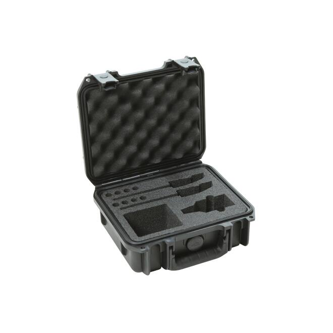 SKB - iSeries 0907-4 - Valise Étanche - Noire - Compartiment Microphone Sennheiser SW