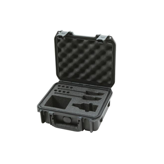 SKB - iSeries 0907-4 - Valise Étanche - Noire - Compartiment Microphone Sennheiser SW