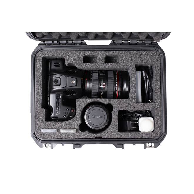 SKB - iSeries 3i-1309-6 - Valise étanche - Noir - Compartiment Blackmagic Design Pocket Cinema Camera 6K Pro