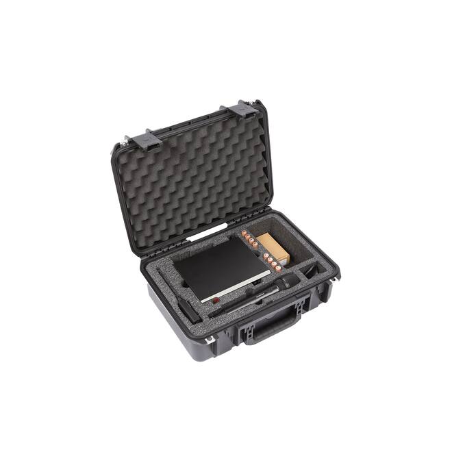 SKB - iSeries 1711-6 - Valise Étanche - Noire - Compartiment Sennheiser EW