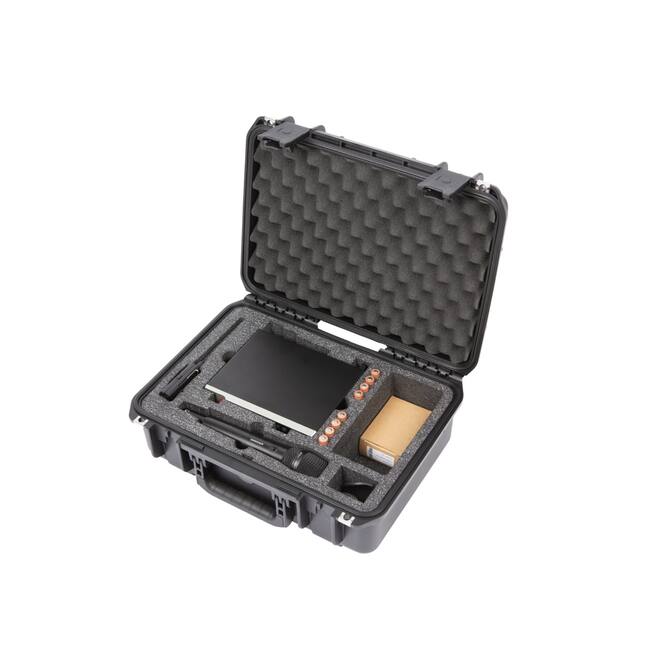SKB - iSeries 1711-6 - Valise Étanche - Noire - Compartiment Sennheiser EW