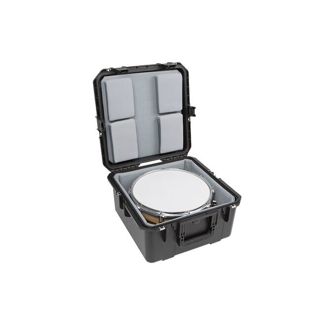 SKB - iSeries 3i-1717-10 - Valise étanche - Noir - Compartiment pour caisse claire simple avec doublure rembourrée et mousse doublée de Nylex