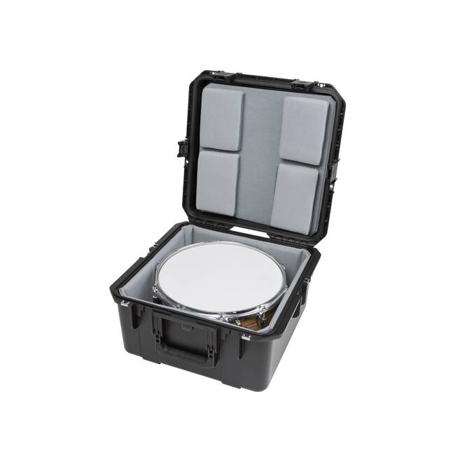 SKB - iSeries 3i-1717-10 - Valise étanche - Noir - Compartiment pour caisse claire simple avec doublure rembourrée et mousse doublée de Nylex
