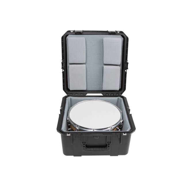 SKB - iSeries 3i-1717-10 - Valise étanche - Noir - Compartiment pour caisse claire simple avec doublure rembourrée et mousse doublée de Nylex