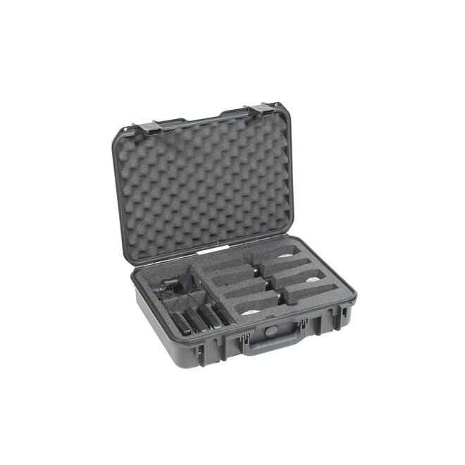 SKB - iSeries 1813-5 - Valise Étanche - Noire - Compartiment pour Quatre Microphones Sans Fil