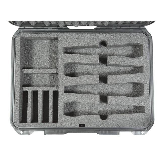 SKB - iSeries 1813-5 - Valise Étanche - Noire - Compartiment pour Quatre Microphones Sans Fil