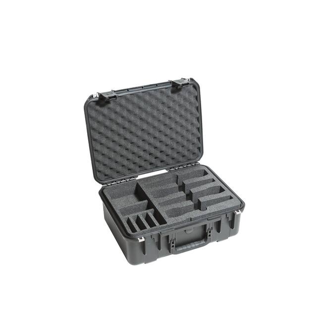 SKB - iSeries 3i-1813-7 - Valise étanche - Noir - Compartiment huit microphones sans fil
