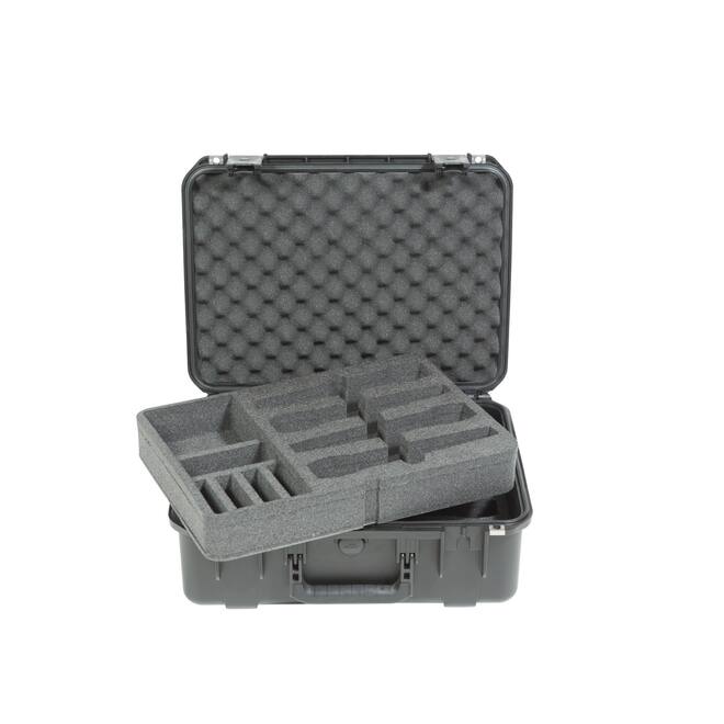 SKB - iSeries 3i-1813-7 - Valise étanche - Noir - Compartiment huit microphones sans fil