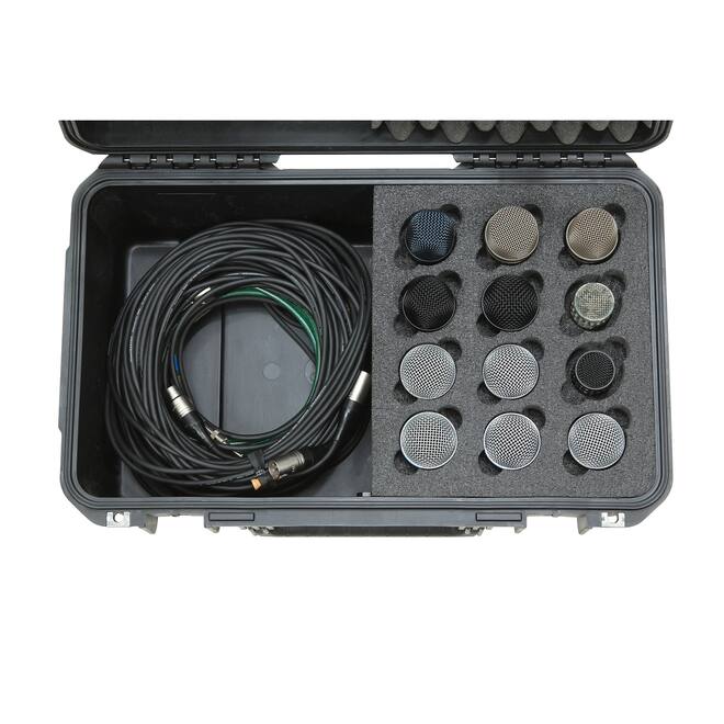 SKB - iSeries 3i-2011-8 - Valise étanche - Noir - Compartiment pour douze microphones