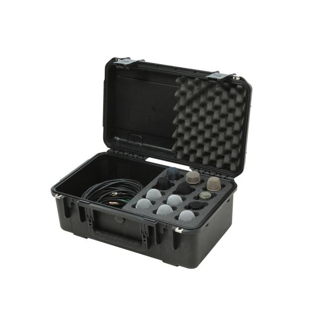 SKB - iSeries 3i-2011-8 - Valise étanche - Noir - Compartiment pour douze microphones