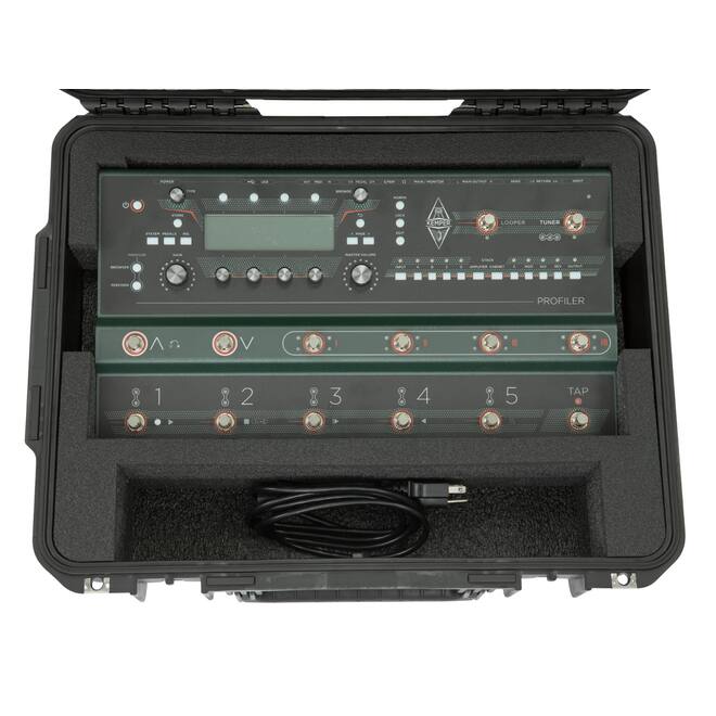 SKB - iSeries 3i-2015-7 - Valise Étanche - Noire - Compartiment Kemper Profiler Stage Pédalier