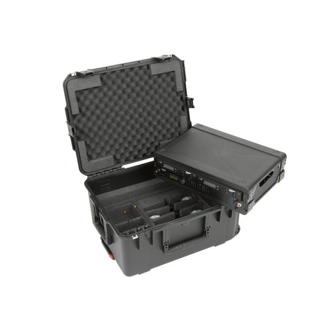 SKB - iSeries 3i-2217-10 - Valise étanche - Noir - Fly Rack 2U pour microphone sans fil
