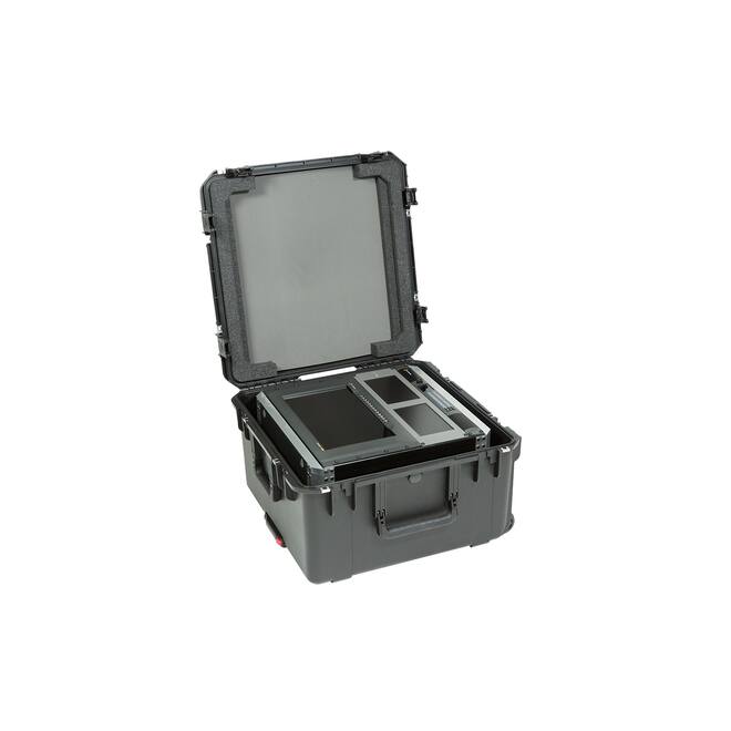 SKB - iSeries 2222-12 - Valise Étanche - Noire - Rack Amovible 10U Profond