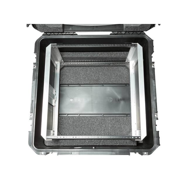 SKB - iSeries 2222-12 - Valise Étanche - Noire - Rack Amovible 10U Profond