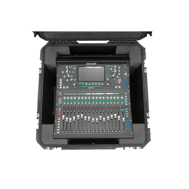 SKB - iSeries 3i-2222-12 - Valise étanche - Noir - Compartiment pour table de mixage Allen & Heath SQ5