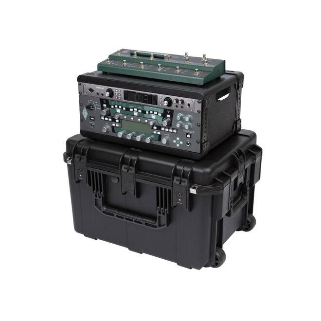 SKB - iSeries 2317-14 - Valise Étanche - Noire - Compartiment Kemper Profiler + Line 6 Helix
