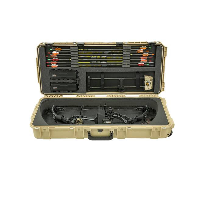 SKB - iSeries 3i-3614-6 - Valise étanche - Beige - Compartiment pour arc Mathews® Small Parallel Limb