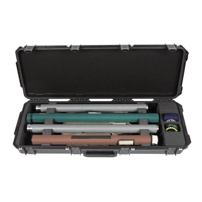 SKB - iSeries 4214-5 - Valise Étanche - Noire - Compartiment Pêche à la Mouche