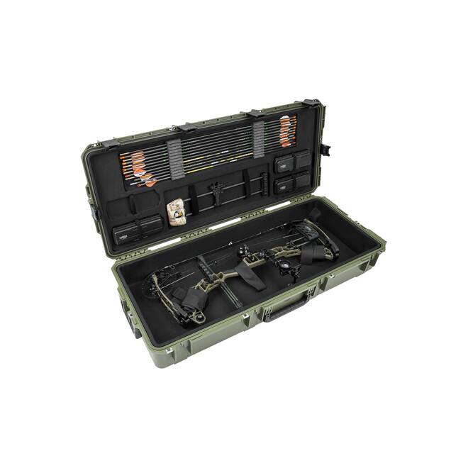 SKB - iSeries 3i-4217-7 - Valise étanche - Compartiment pour arc Mathews® Deluxe Large Parallel Limb - Vert