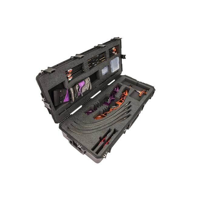 SKB - iSeries 4217-7 - Valise Étanche - Noire - Compartiment Arc Recurve Double
