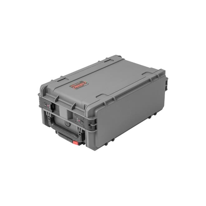 SKB - Rack moulé par injection 4U gris foncé - 11 pouces de profondeur - avec roulettes et poignée