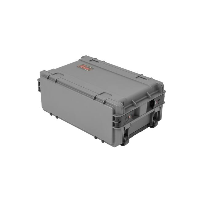 SKB - Rack moulé par injection 4U gris foncé - 11 pouces de profondeur - avec roulettes et poignée
