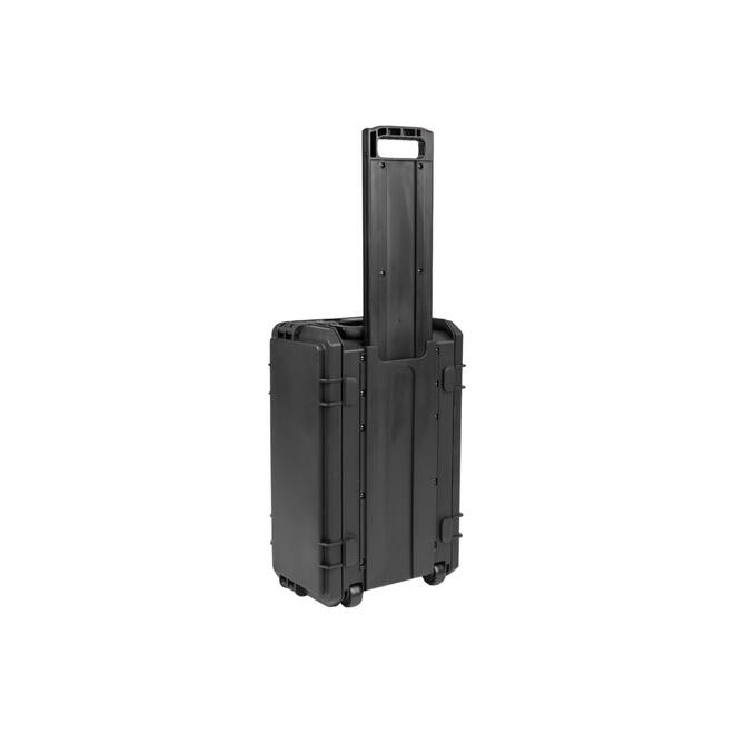 SKB - Rack moulé par injection 4U - 28 cm de profondeur - avec roulettes et poignée