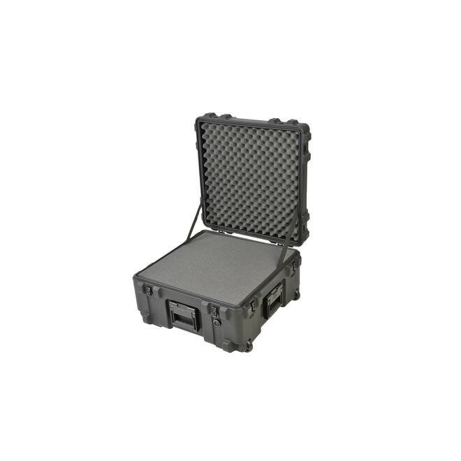 SKB - rSeries 3R-2222-12 - Valise étanche - Noir - Mousse Cubique - avec roulettes
