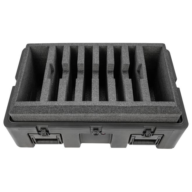 SKB - rSeries - Valise pour six ordinateurs portables et deux poches accessoires