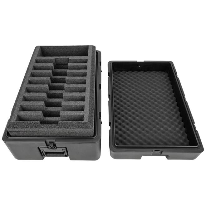 SKB - rSeries - Valise pour huit ordinateurs portables et une grande poche accessoire