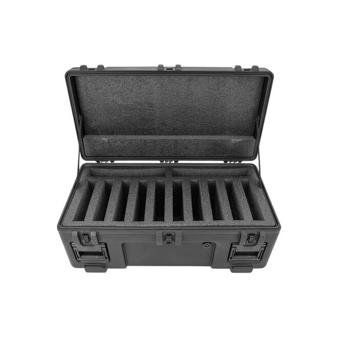 SKB - rSeries - Valise pour dix ordinateurs portables et deux poches accessoires